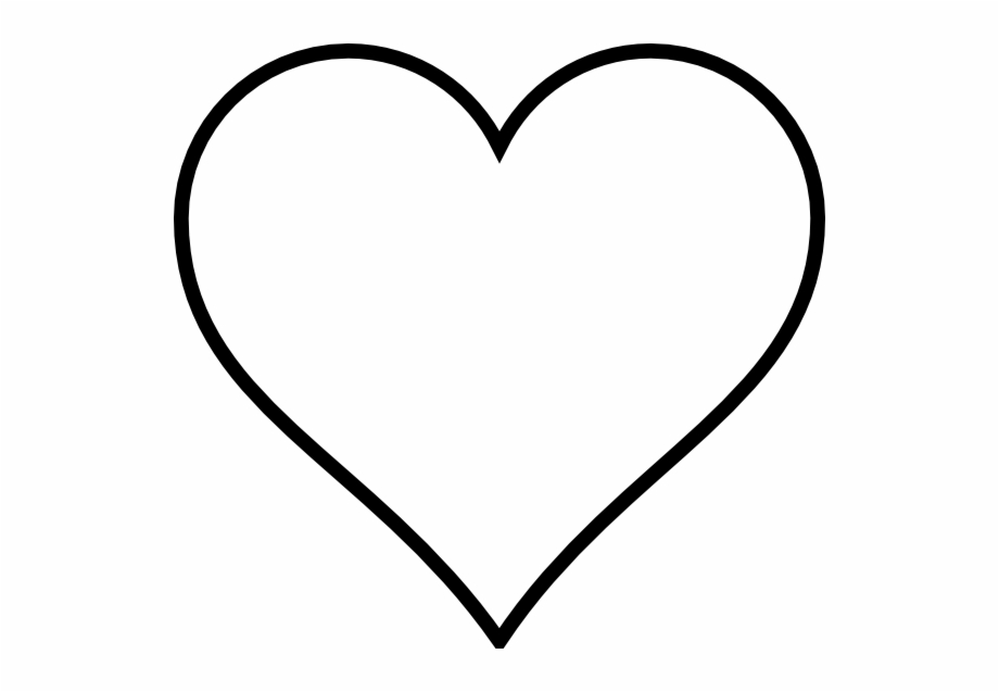 Coeur heart outline.