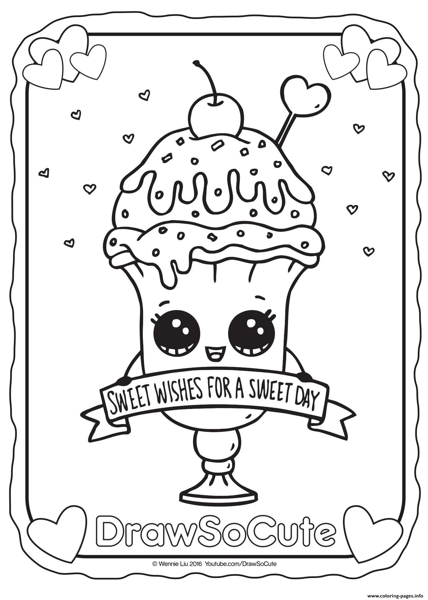 Draw so Cute Coloring Pages