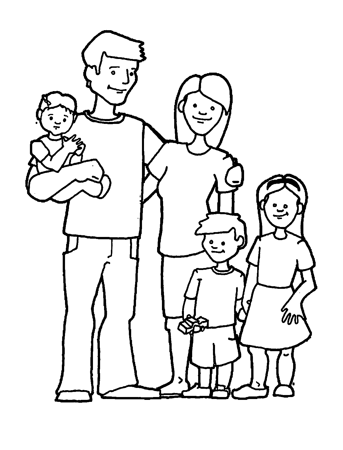 Clipart colouring family pictures on Cliparts Pub 2020! 🔝