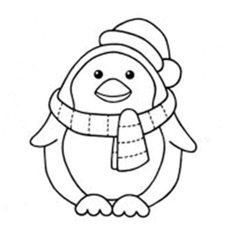 Free Cute Penguins Coloring, Download Free Clip Art, Free