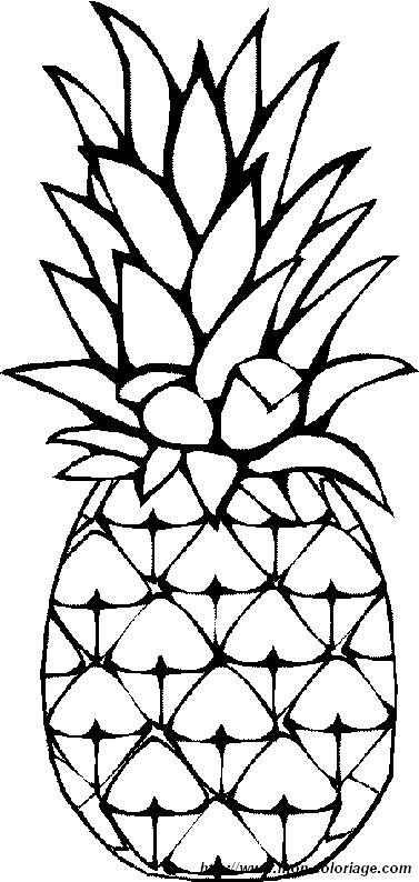 Pineappleandfruitstocolor picture pineapples.
