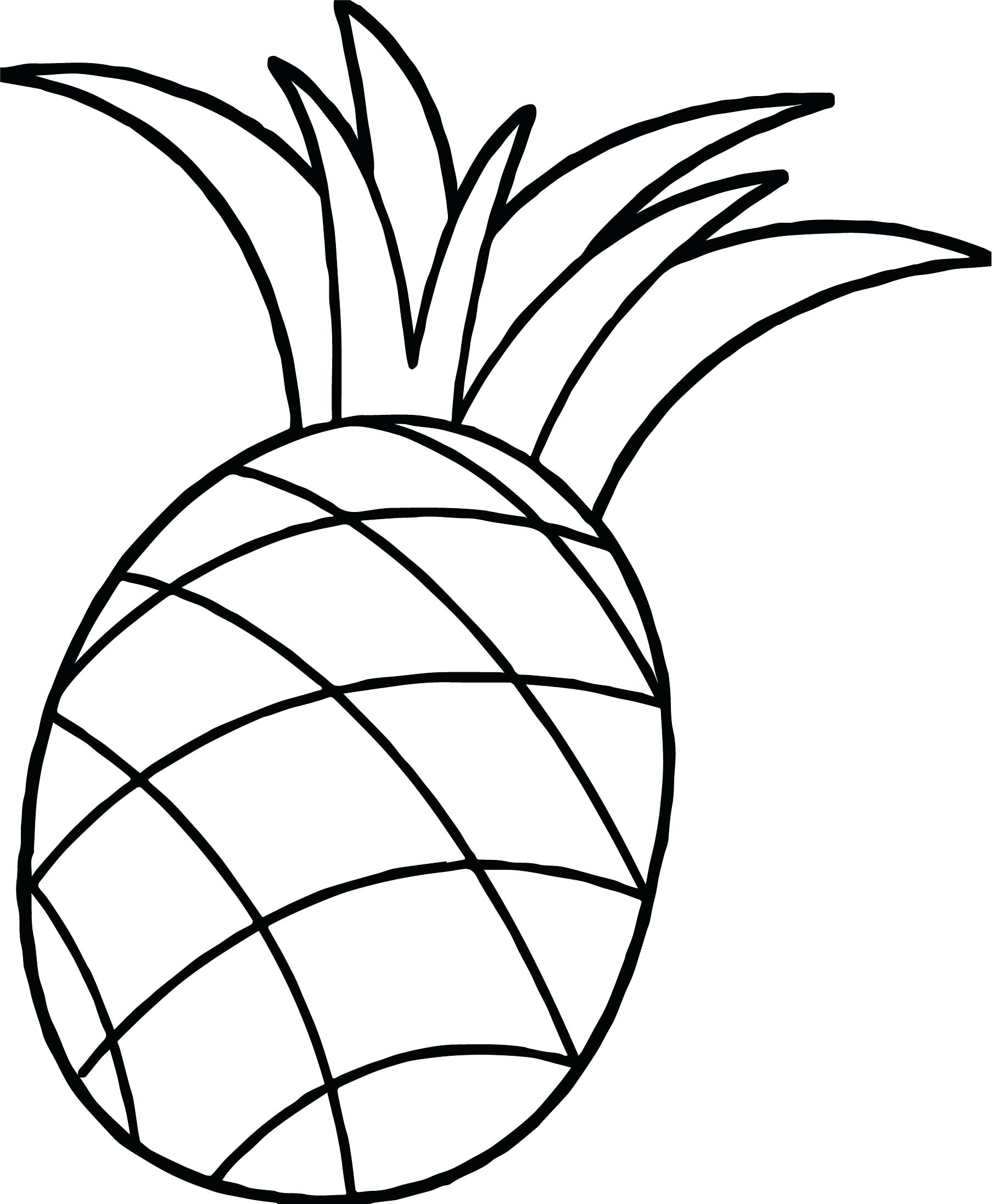Clipart colouring pineapple pictures on Cliparts Pub 2020 🔝