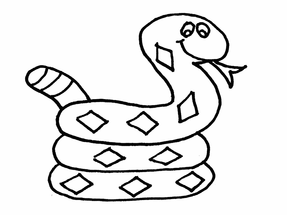 Free Printable Snake Coloring Pages, Download Free Clip Art