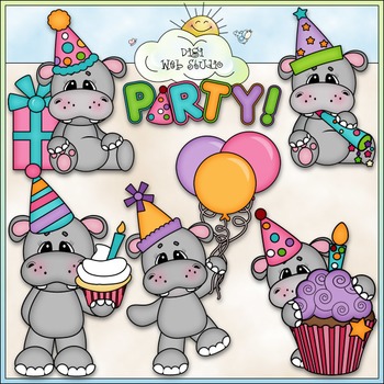 Hippo birthday party.