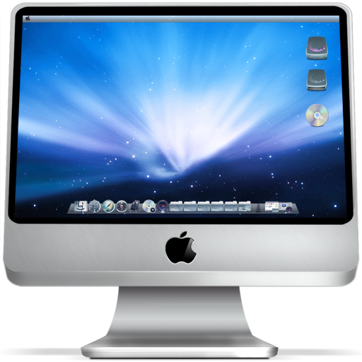 Apple computer icon.