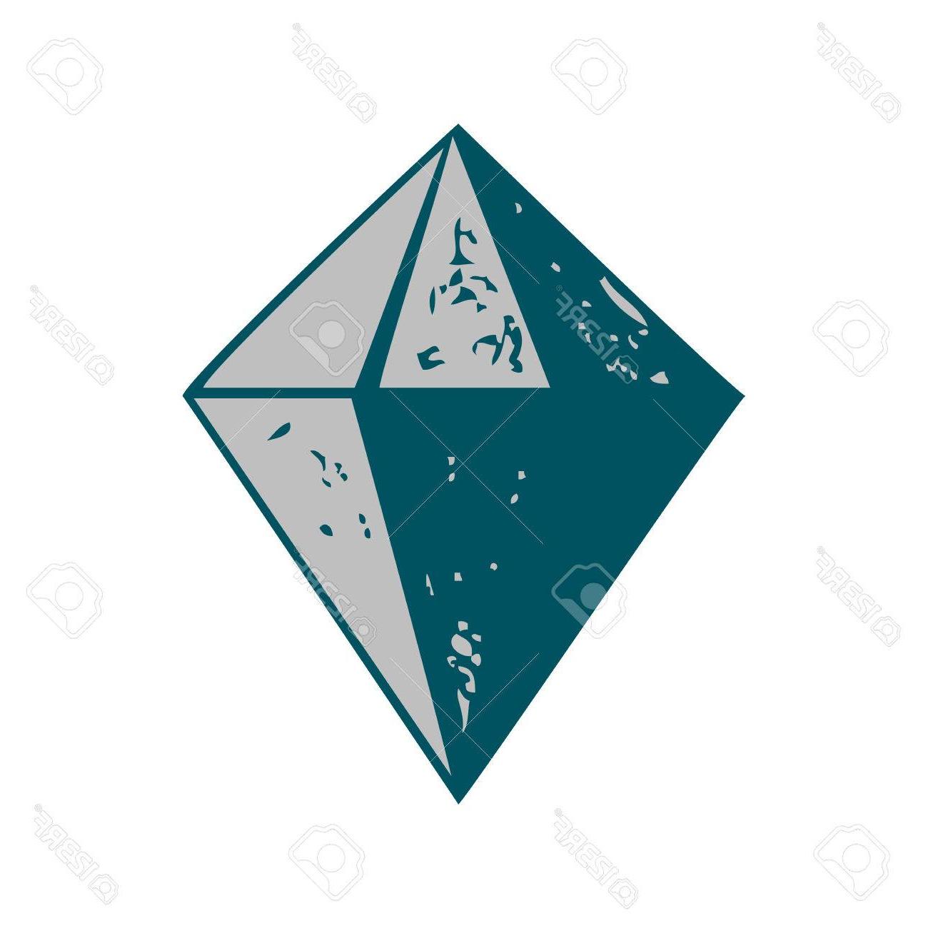 HD Diamond Shape Logo Vector Library