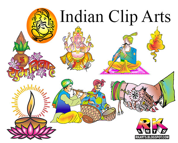 Indian Wedding Clip Arts