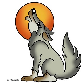 Free coyote clipart.