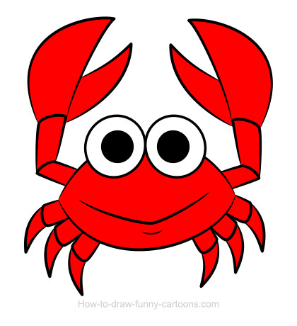 Crab drawing