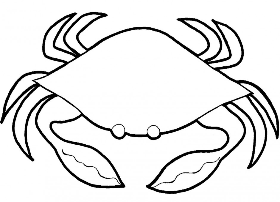 Realistic crab clipart.