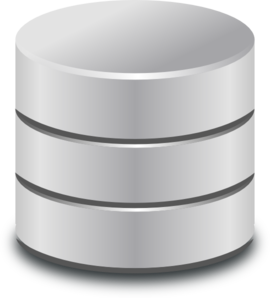 Clipart database icon.