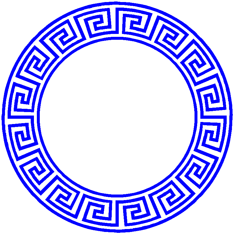Free circle pattern.