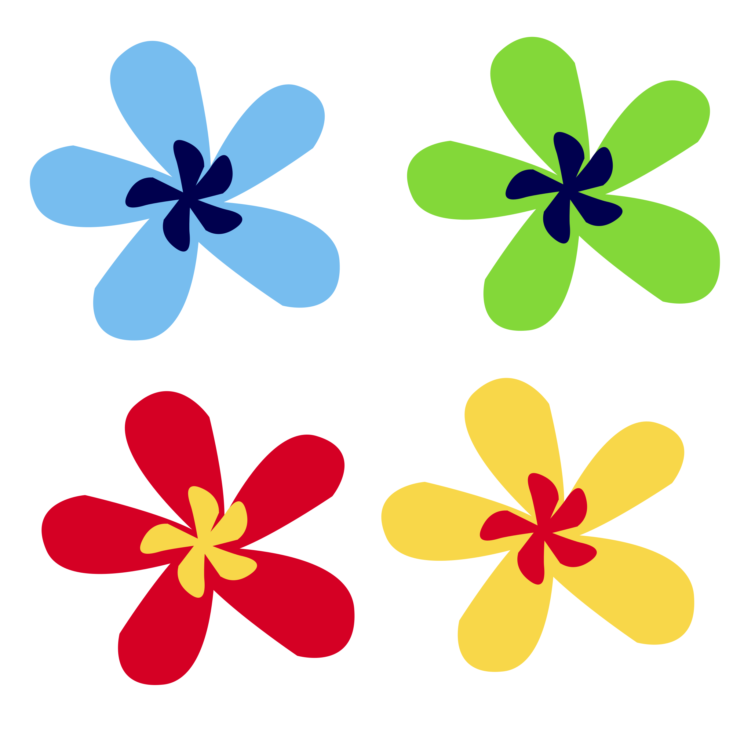 Clipart flowers design.