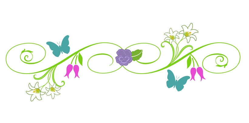 clipart dividers spring