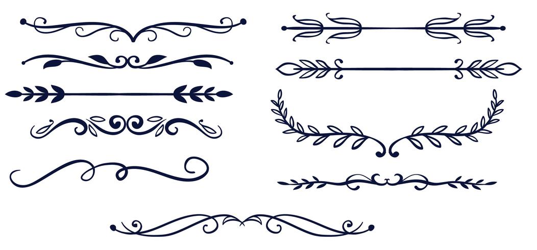clipart dividers vector