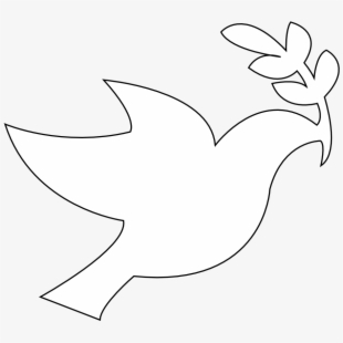 White Dove Clipart Peace Symbol