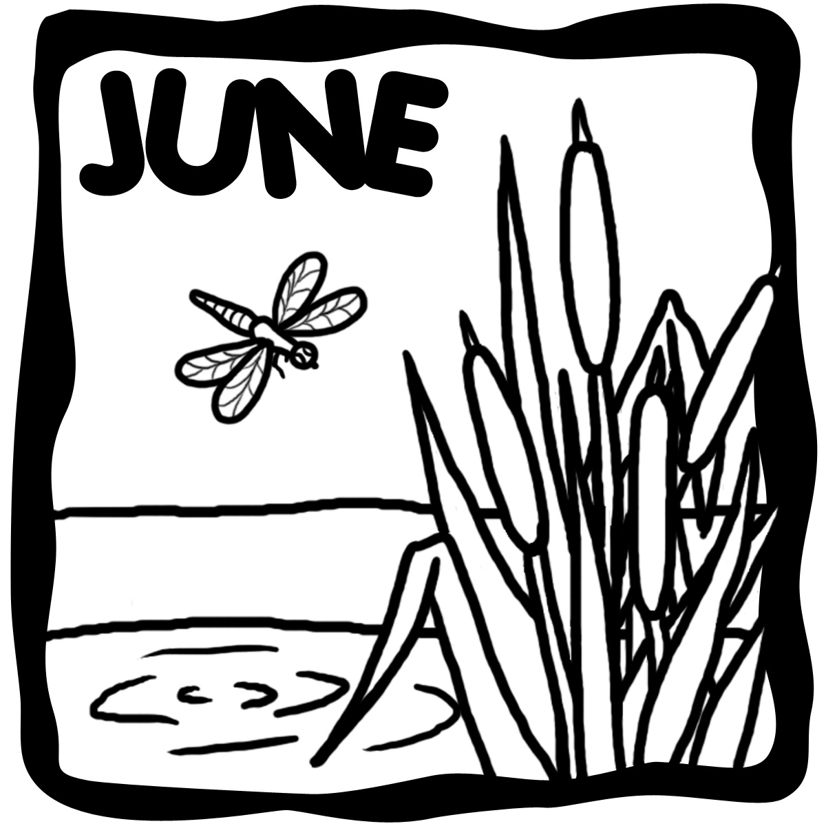 Month of june clip art clipart free download