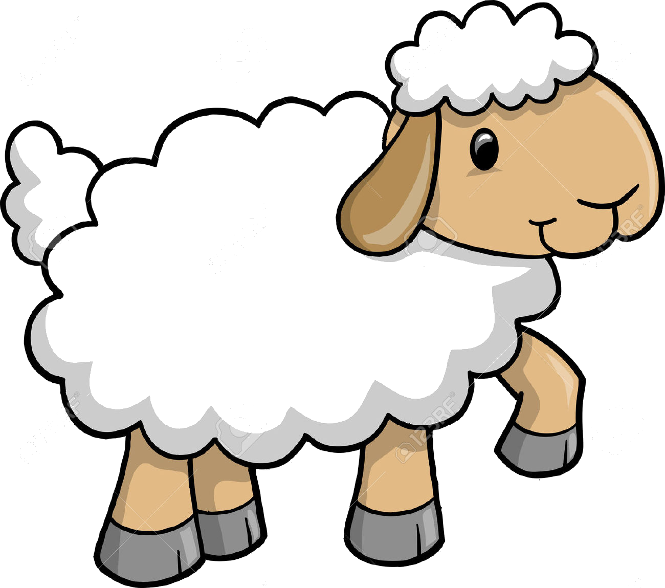 clipart farm animals sheep