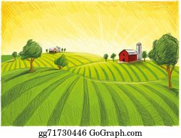 Farm background clip.