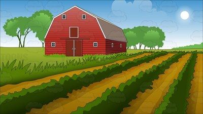 Farm cartoon clip.