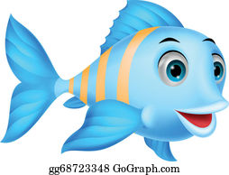 clipart fish cute