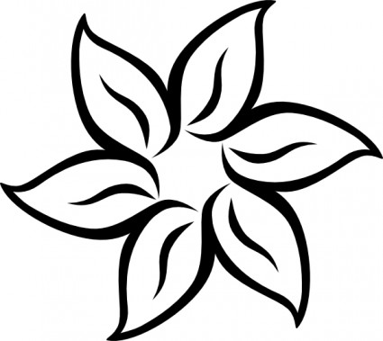 Free Flower Images Black And White, Download Free Clip Art