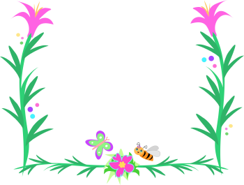 Download Flower Border Butterfly Borders Floral Butterfly