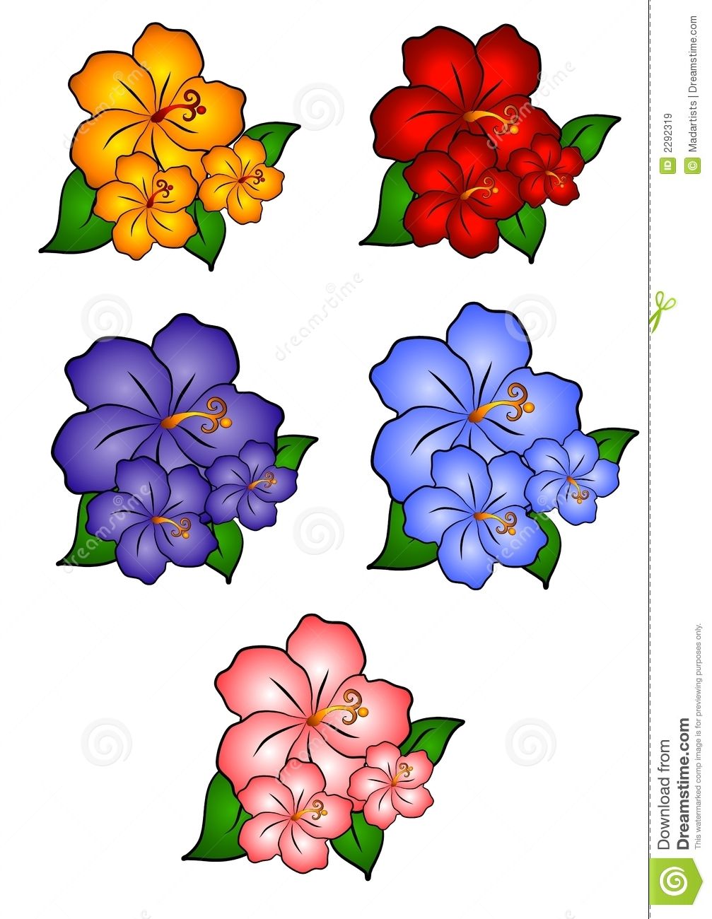Flower clip art free