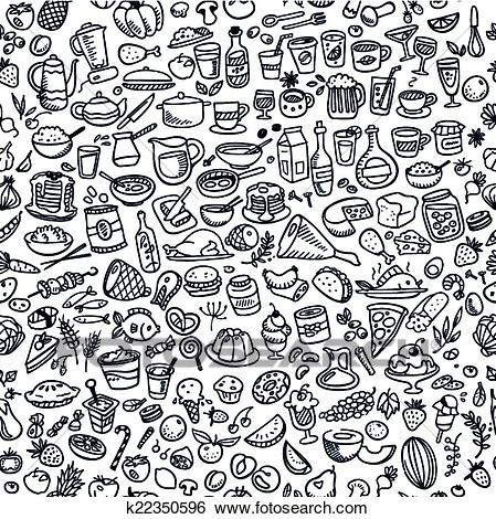 Food background clipart