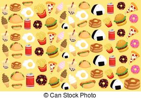 Food background Clipart and Stock Illustrations