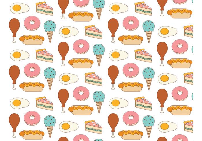 Food background pattern.
