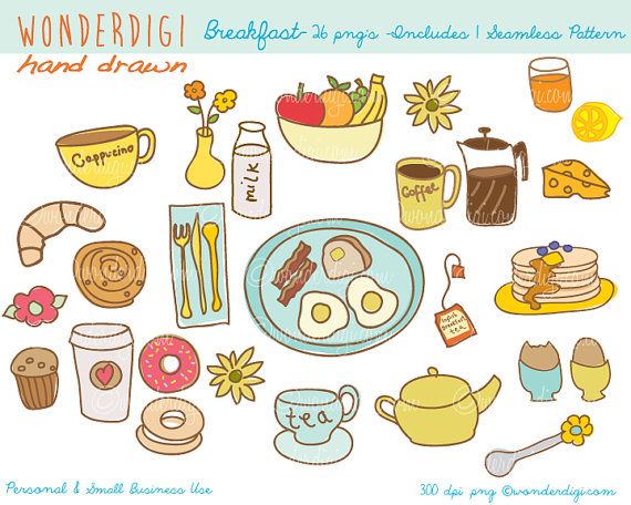 Breakfast Food Clip Art