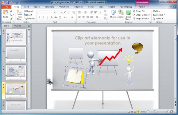 Present Your Ideas With Pitch An Idea Animated PowerPoint