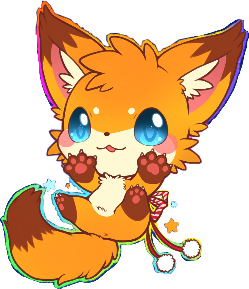 Kawaii clipart fox, Kawaii fox Transparent FREE for download