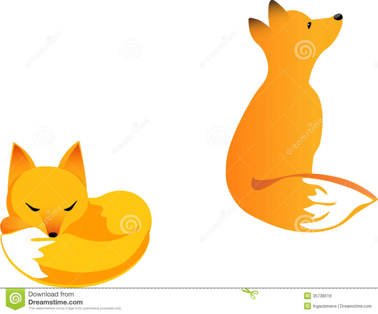 Fox clipart images.