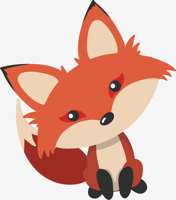 Fox Pattern, Cartoon Fox, Animal, Fox Vector PNG and Vector