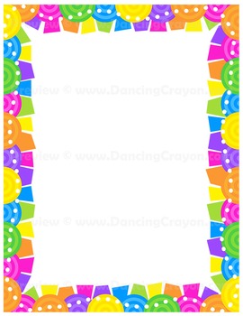 Colorful Clip Art Frames and Borders