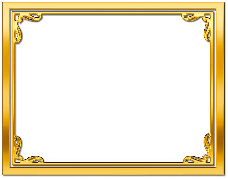 Frames Gold Desktop , Frame Gold Background Transparent