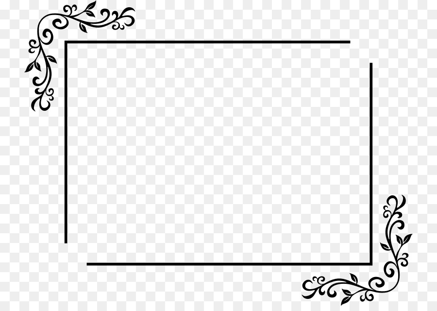 Black And White Frame clipart