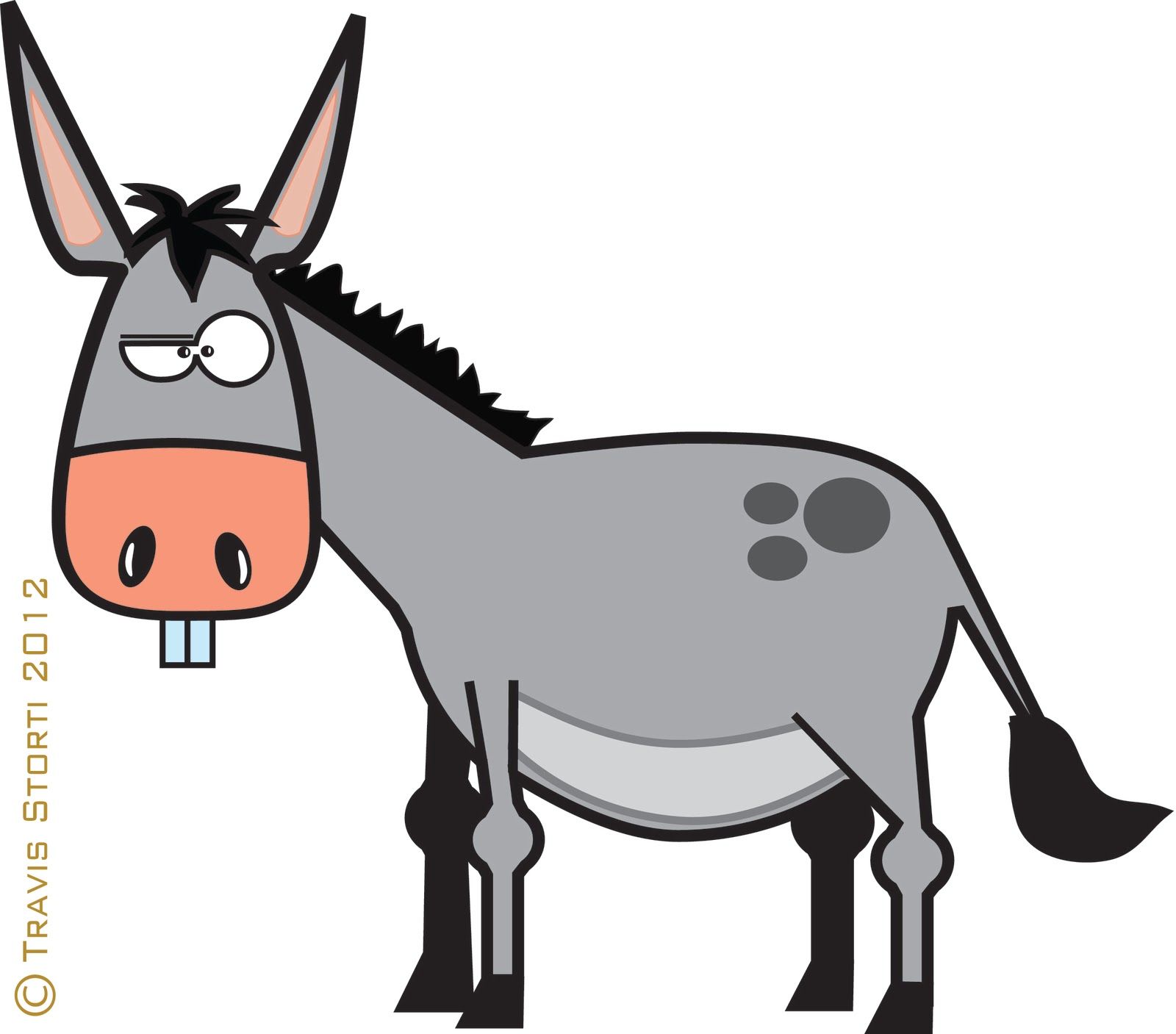 Donkey Face Clip Art Clipart