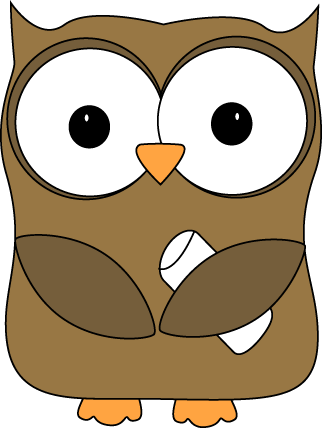 Teacher Owl Clip Art