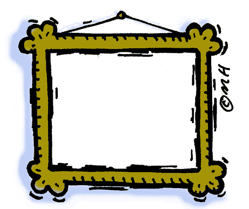 School picture frame.