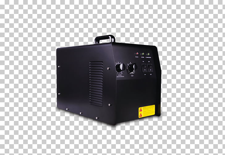 Box Power Converters Electronics Ozone generator, Yellow