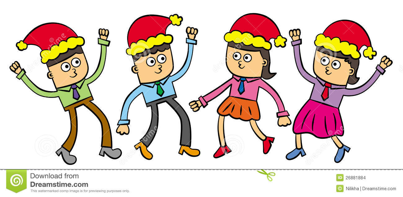 Christmas party clipart images