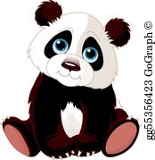 Panda clip art.