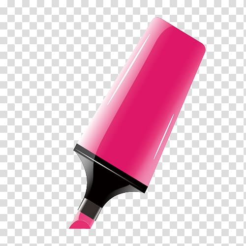 Gratis Pink , Perspective colored pens transparent