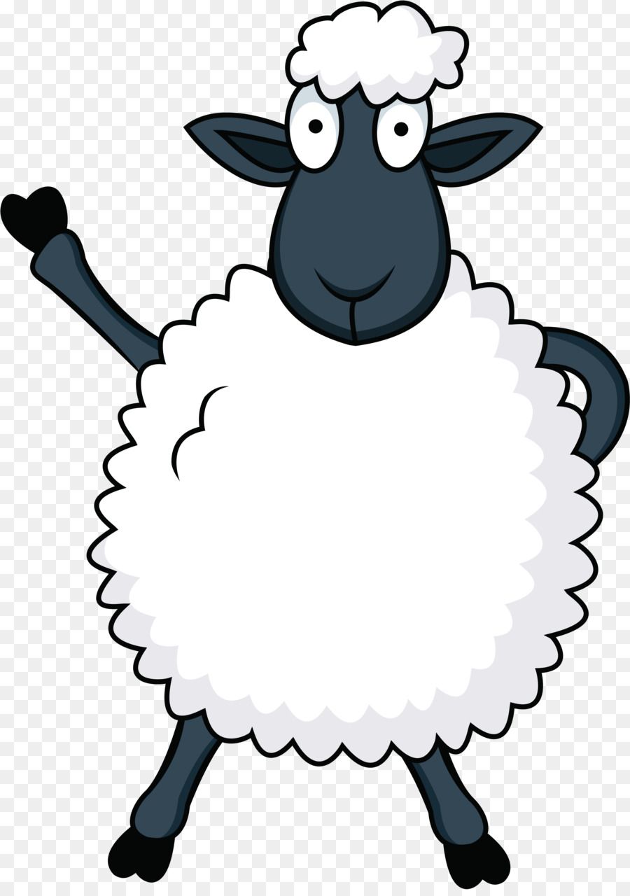Sheep royaltyfree clip.