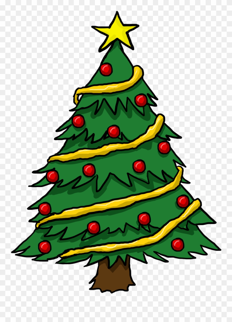 Free To Use Public Domain Christmas Tree Clip Art