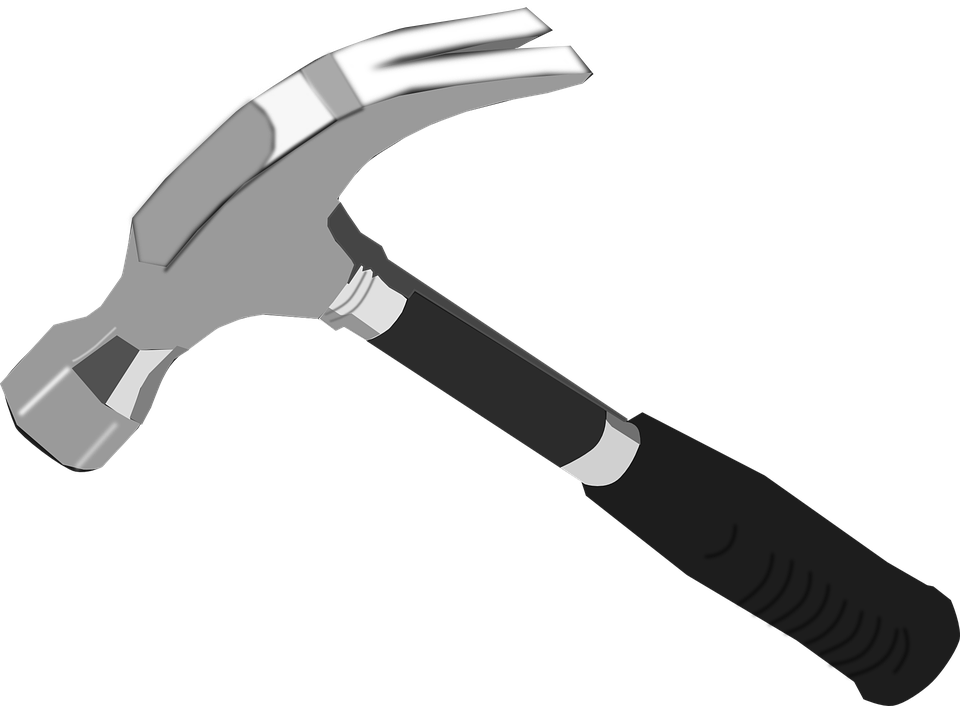 Claw hammer clipart
