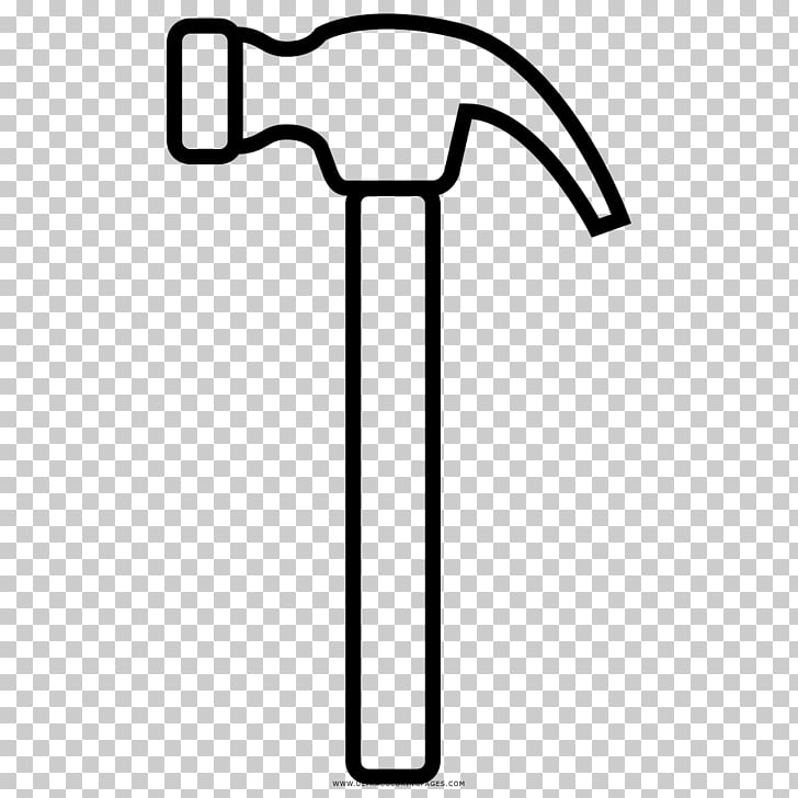 Drawing Hammer Coloring book Line art, hammer PNG clipart